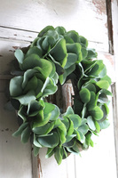 Eukaliptusowy Small, stylowy zielony wianek na drzwi, śr.36cm 