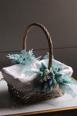 Medana 2, dekorowany koszyczek wielkanocny, wys.25cm  