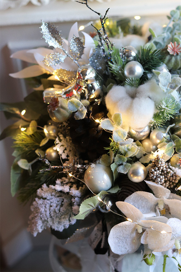 Glamour Winter, flowerbox świąteczny LED