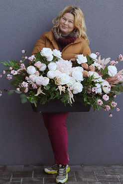 OD RĘKI Wiosenna Harmonia, przyjęciowa dekoracja, wym.50x110cm