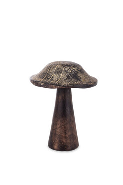 Kania, grzybek figurka drewniana B, wym.17x12cm