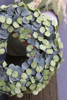 Zielony Dom, zielony wianek z listków