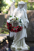 Biel & Czerwień Polonia Small, bogaty wianek patriotyczny