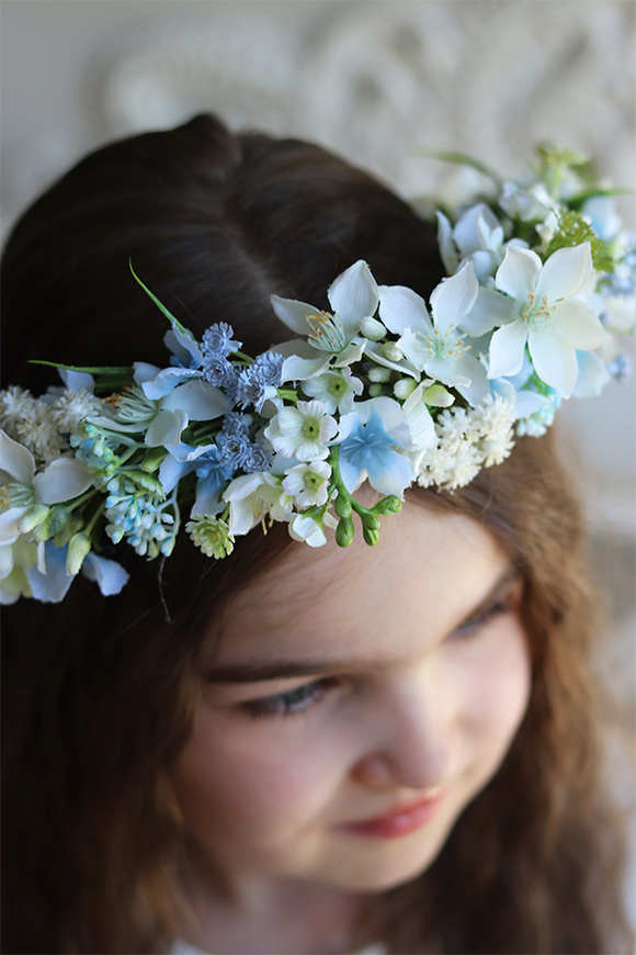 Blurella 2, subtelny wianek na głowę, rozmiar uniwersalny