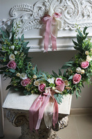 wianek na drzwi na obręczy, Subtelle Jefreta