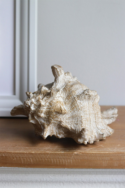 Marine, figurka dekoracyjna, muszla