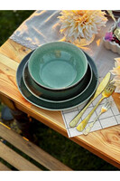 Green Fire, komplet obiadowy dla 6 osób