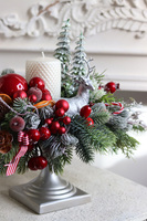 Leśny Poranek, adwentowy stroik na nodze