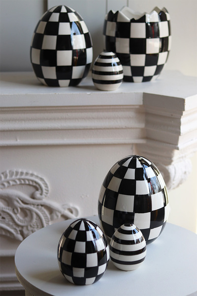 Wednesday Easter, ceramiczne jajko naczynie