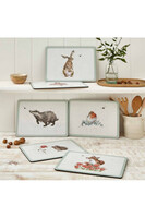 Wrendale podkładki pod talerz korkowe średnie	