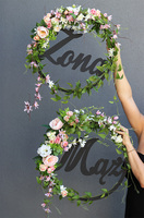 Berano, koło kwiatowe z napisem, Mąż, śr.50cm