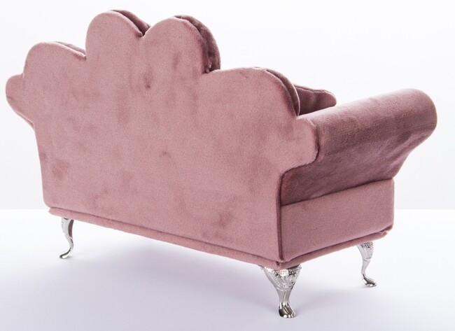 szkatułka / puzderko Florencja Serce Pink, wym.15x25x10cm