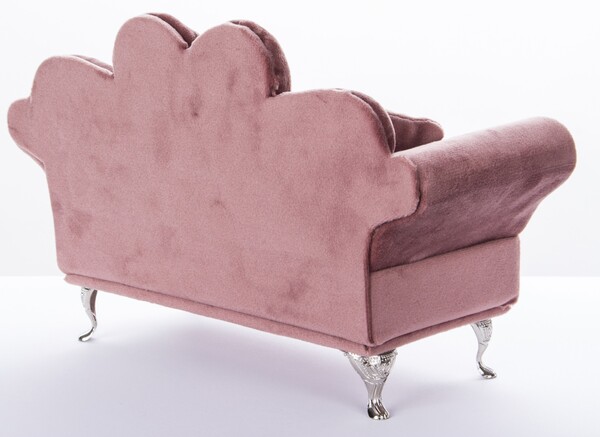 szkatułka / puzderko Florencja Serce Pink, wym.15x25x10cm