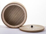 Bamboo A, bambusowy pojemnik, wym. 9x15x15cm