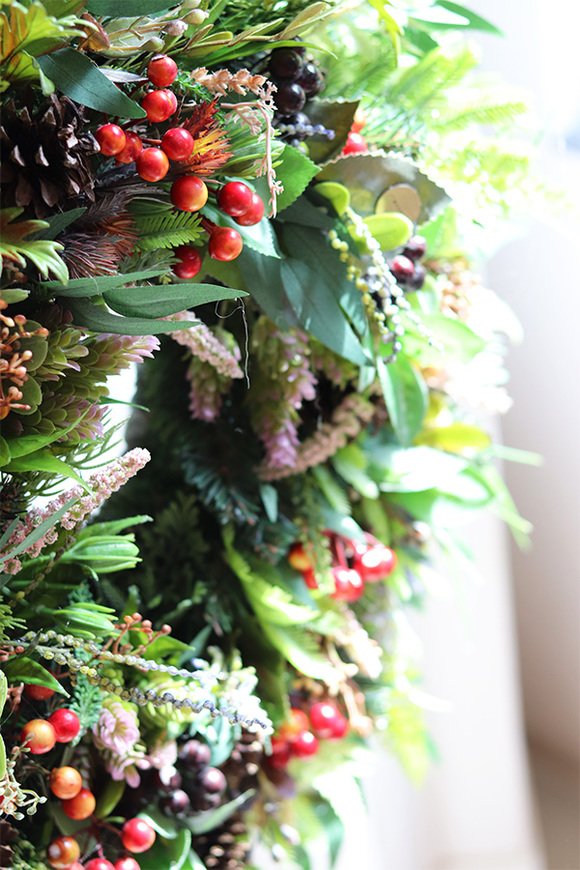 Leśne Runo 2, wianek dekoracyjny