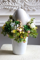 Pastellove Jajo, wielkanocny stroik w naczyniu