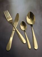 sztućce obiadowe dla 4 os., Sakramento Gold, 16 elementów