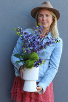 Milede, wysokiej jakości sztuczny storczyk, wym.58cm