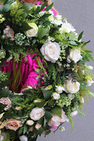 Nerra, duży wieniec nagrobny