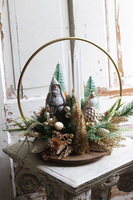 Miracolo Gold Ornamenti, stroik bożonarodzeniowy