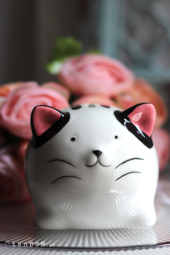 Kitty A, skarbonka ceramiczna