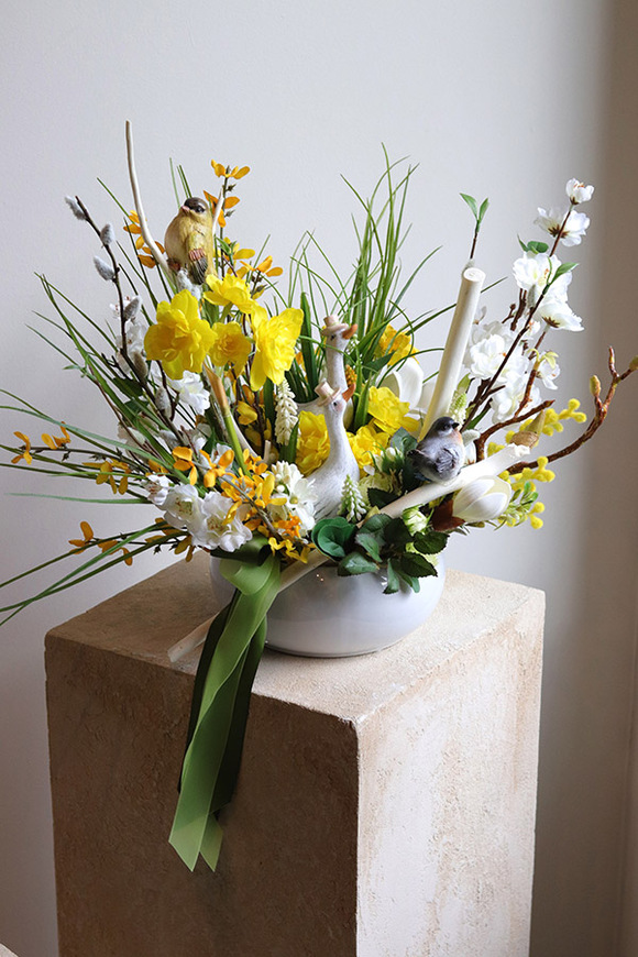 Ptasi Gaj, stroik wielkanocny z ptaszkami