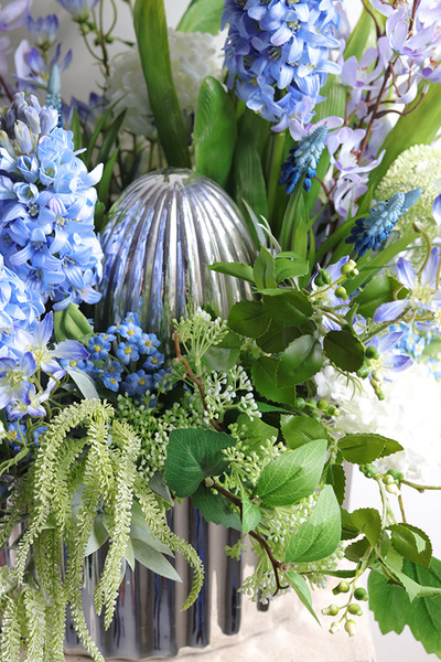 Bluemana, stroik wielkanocny z jajkiem