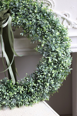 wysokiej jakości zielony wianek, Zielona Wielkanoc Big, śr.54cm