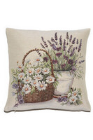 Lawendowy Ogród, poszewka gobelinowa dwustronna