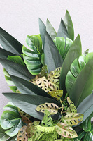 Sopot Cocktail Bar ścianka jednostronna ze sztucznych roślin