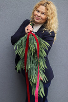 Cipris Door, iglasta zimowa zawieszka na drzwi