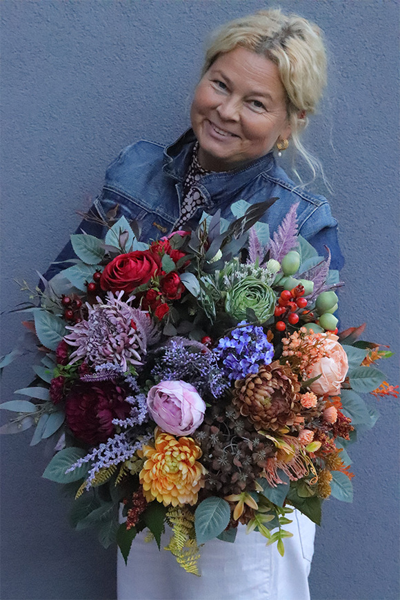 Kolorowe Niebo, komplet dekoracji nagrobnych