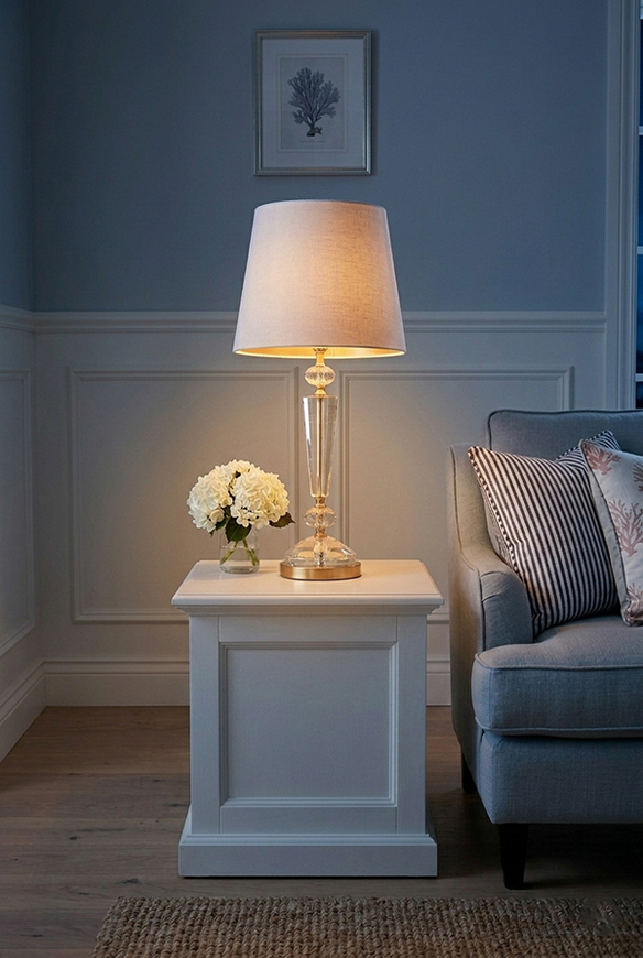 Crystalite, elegancka lampa stołowa
