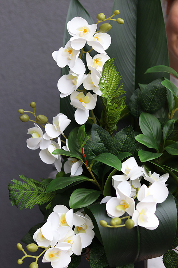 Orchidera Classica, bukiet nagrobny we wkładzie	