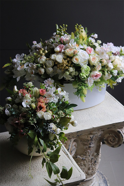 Manfredo Subtelle Pink, kompozycja kwiatowa