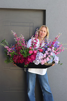 Bellrose Laos, kompozycja w ceramicznej łódce 