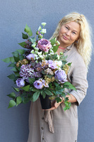 Merieta Violet, zestaw dekoracji