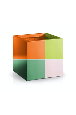 Square, donica fiberglass w kolorze RAL, wym.25x25x25cm