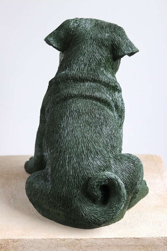 Dog in the Fog, figurka pies mops