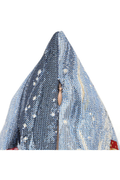 Choinka w Mieście, poszewka gobelinowa dwustronna, 45x45cm