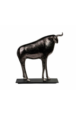 Modern 2, figurka bizon metalowa, wys.51cm