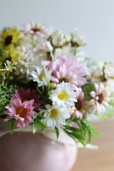 Błogie Lato, kompozycja kwiatowa w naczyniu