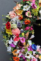 Wiosna Tuż Tuż, duży wianek dekoracyjny