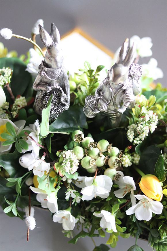 Longorita Silver, stroik wielkanocny na paterze