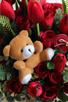 box kwiatowy Walentynkowy Dzień