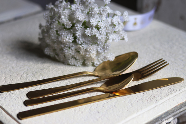 sztućce obiadowe dla 4 os., Sakramento Gold, 16 elementów