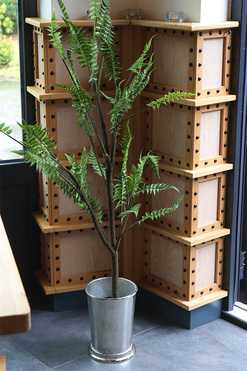 Paproć Skórzasta Luxia, sztuczna roślina w doniczce, wys.130cm 