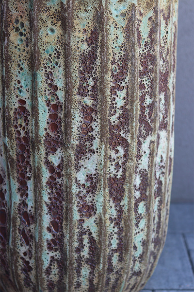 Atlantis, wysoka donica ceramiczna