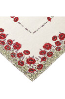 Maki i Lawenda, obrus gobelinowy serweta