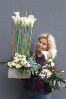 Kalle Design, bukiet nagrobny we wkładzie